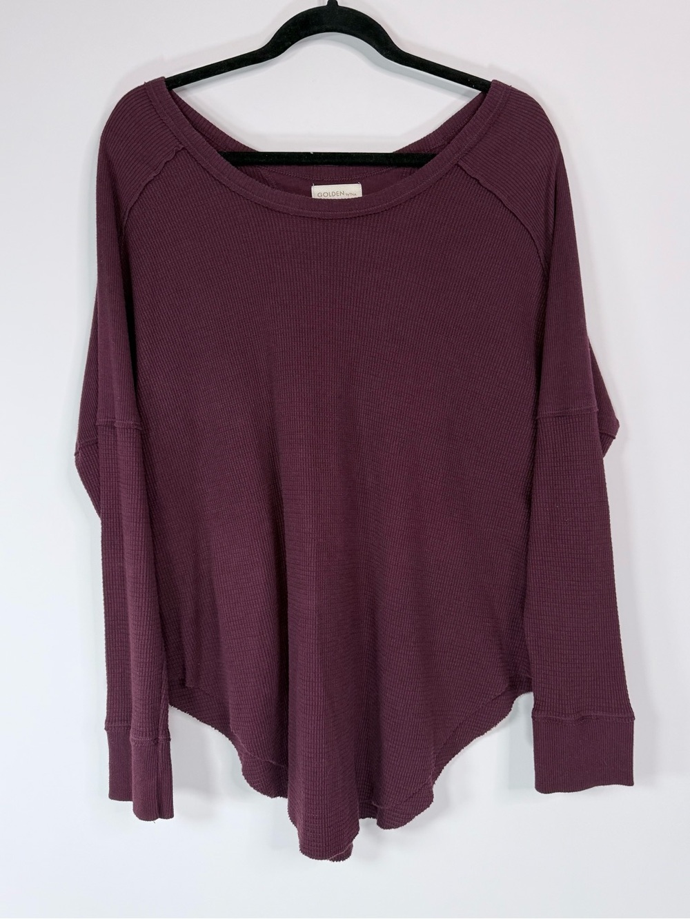 Golden by TNA / Aritzia Women's Thermal Long Sleeve Top - Medium